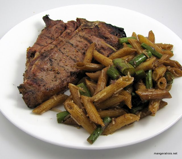 Roasted Asparagus Pasta