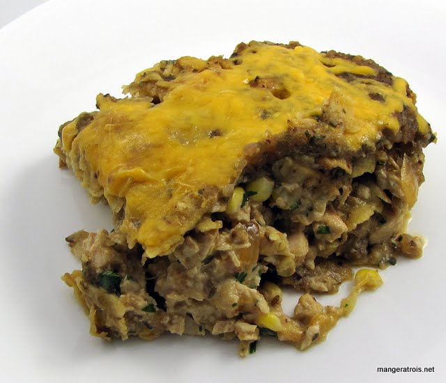 Green Enchilada Chicken Casserole