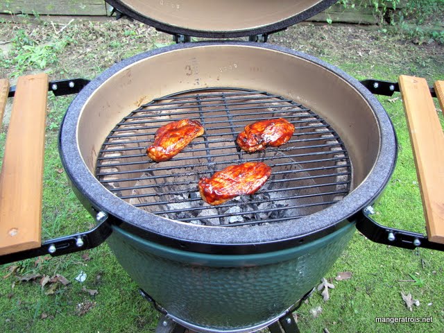 Grilling Chicken