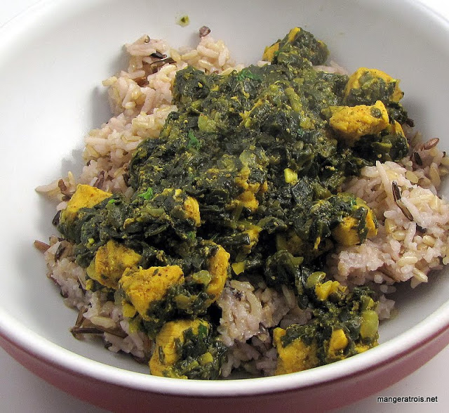 Spinach and Chicken Curry