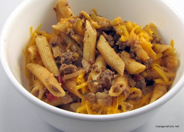 Cheeseburger Pasta