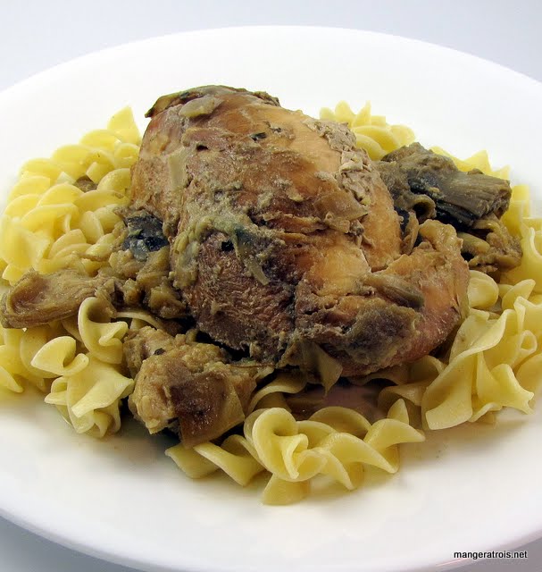 Chicken with Artichoke Sauce