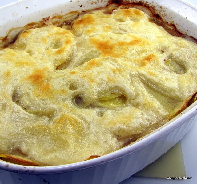 Turnip-Potato Gratin