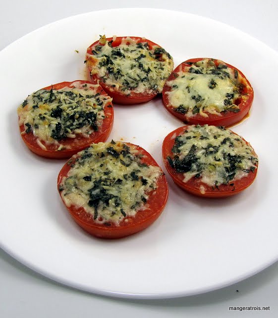 Sliced Baked Tomatoes