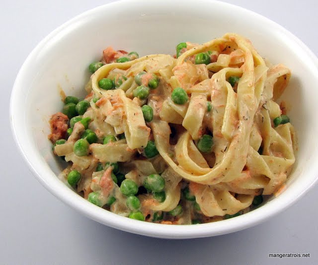 Pasta with Smoked Salmon