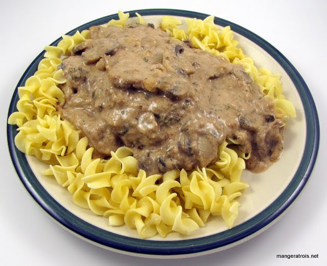 Beef Stroganoff