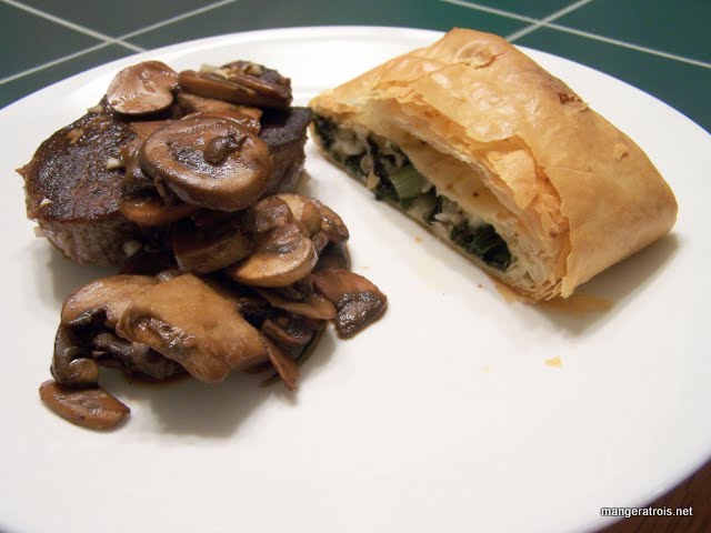 Swiss Chard Strudel