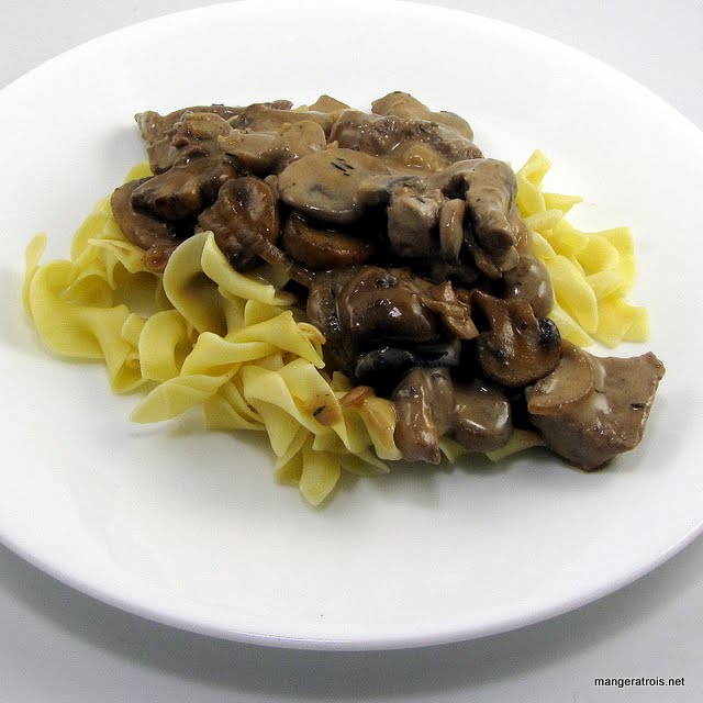 Beef Stroganoff Again